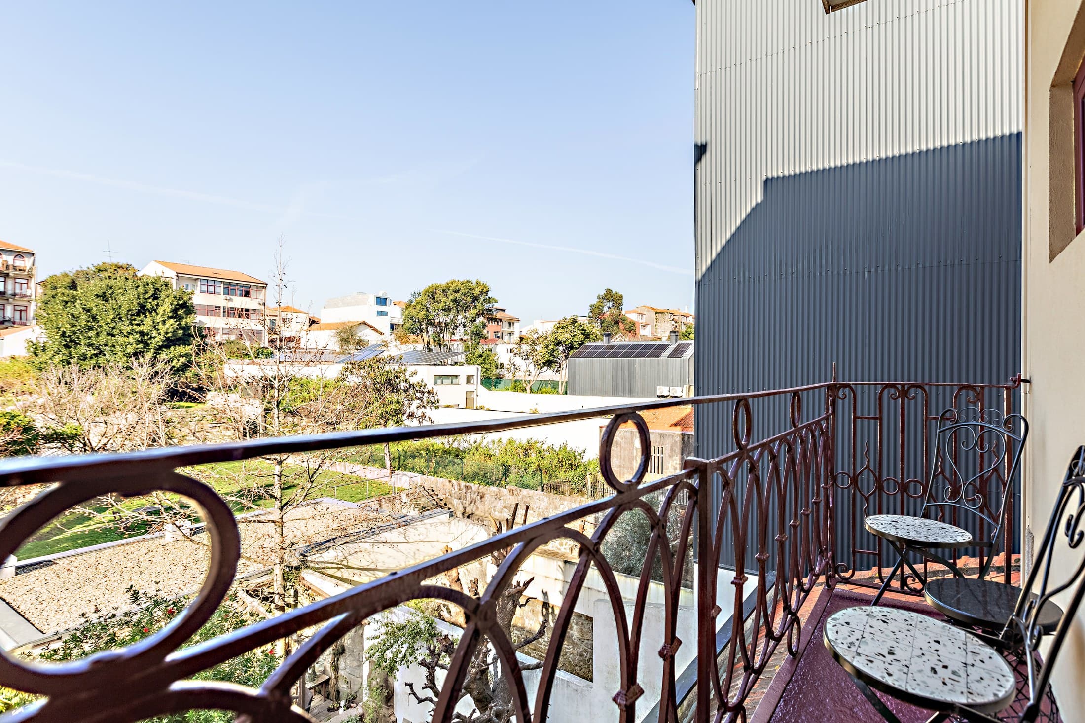 Vista da varanda do Almada 505.